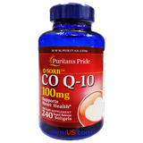  Thuốc bổ tim mạch Puritan's Pride CoQ10 100 mg 240 viên của Mỹ 