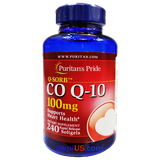  CoQ10 100mg Puritan's Pride  240 viên của Mỹ - GG 