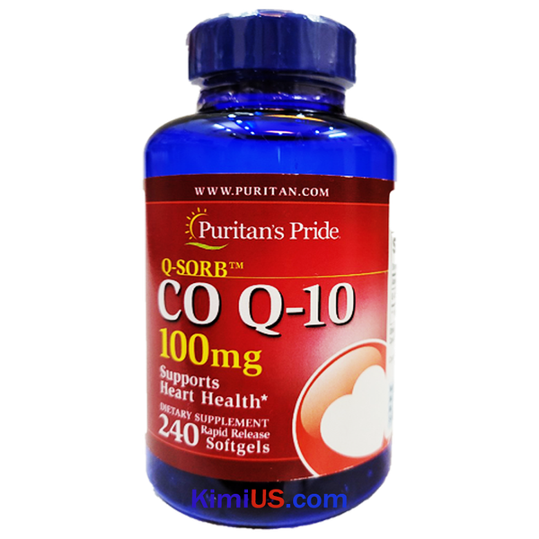  CoQ10 100mg Puritan's Pride  240 viên của Mỹ - GG 