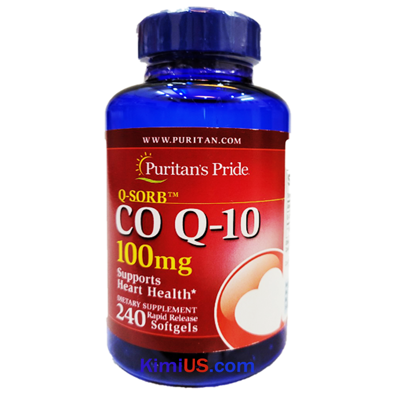  CoQ10 100mg Puritan's Pride  240 viên của Mỹ - GG 