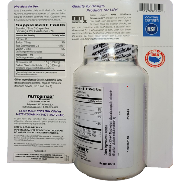  Cosamin DS 210v Nutramax - GG 