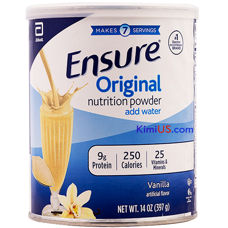  Sữa bột Ensure Original Nutrition Powder 397g nội địa Mỹ 