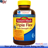  Triple Flex Nature Made 200 viên - Viên uống hỗ trợ điều trị xương khớp của Mỹ (USA) 