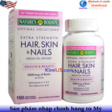  Viên uống Hair Skin & Nails của Nature's Bounty 150 viên tốt ra sao? 