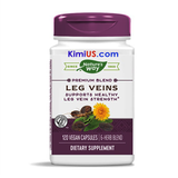  Nature’s Way Leg Veins 120v - Viên uống giảm s̳u̳y̳ ̳g̳i̳ã̳n̳ t̳ĩ̳n̳h̳ ̳m̳ạ̳c̳h̳ của M.ỹ - GG 