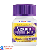  Nexium 20mg 24hr – Viên uống hỗ trợ điều trị viêm loét dạ dày, ợ nóng 