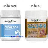  Omega 3-6-9 HealthyCare Ultimate 200 Viên chính hãng - Úc 