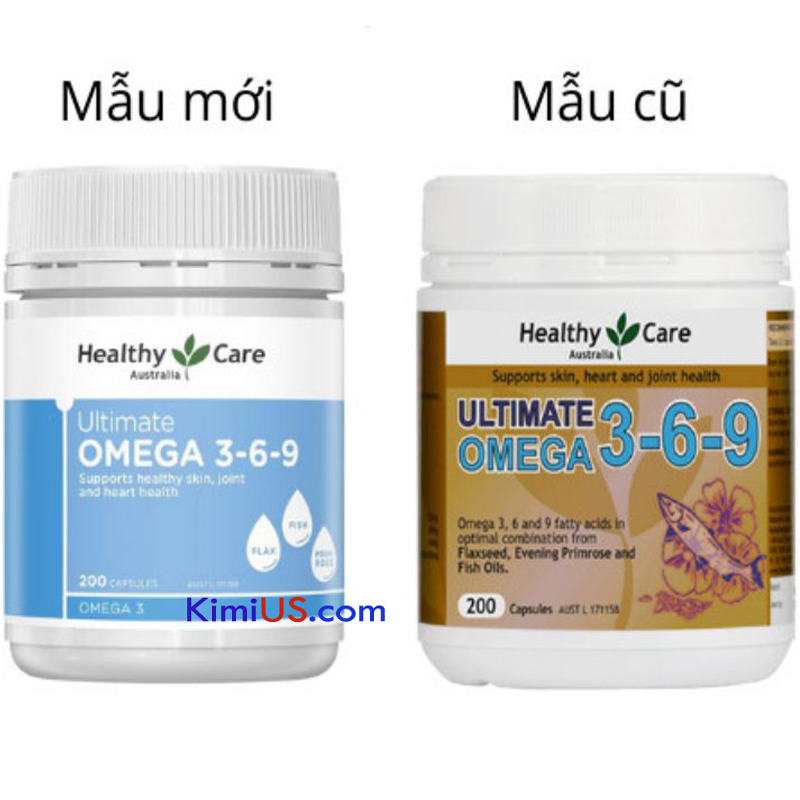  Nhân bản từ Omega 3-6-9 HealthyCare Ultimate 200 Viên chính hãng - GG 