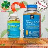  Omega 3-6-9 1600mg with Tuna oil 300V - Viên uống hỗ trợ t͟i͟m͟ ͟m͟ạ͟c͟h͟,͟ ͟t͟r͟í͟ ͟n͟ã͟o͟ của Mỹ - GG 