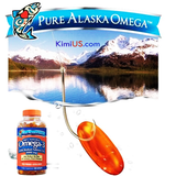  Dầu cá hồi Pure Alaska Omega-3 Wild Salmon Oil 1000mg 210 viên của Mỹ - GG 