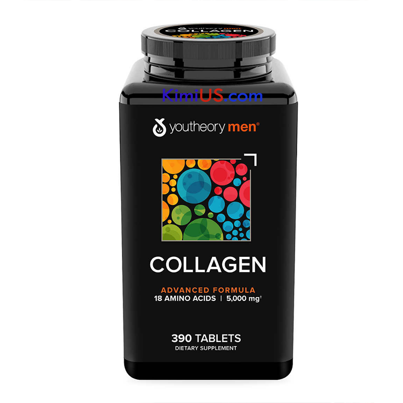  Collagen cho nam giới - Collagen Youtheory MEN 390 viên - Mỹ 