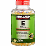  Vitamin E 400 I.U Kirkland 500v - giữ ẩm, làm sáng da của Mỹ - GG 