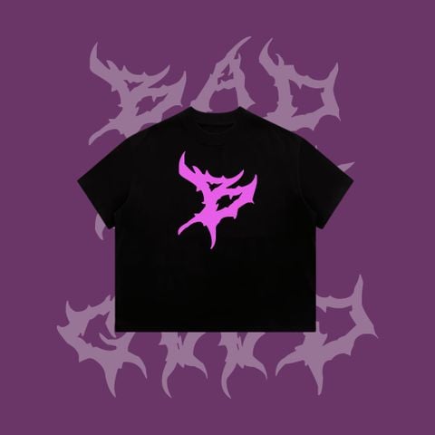  [ PREMIUM COTTON ] ÁO THUN BADNOTGOOD “ B TÍM “ 100% COTTON PREMIUM  FORM BOXY 