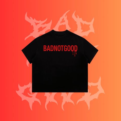 [COTTON KHÔ] ÁO THUN BADNOTGOOD “ BADNOTGOOD BLOOD“ 100% COTTON KHÔ VINTAGE  FORM BOXY 