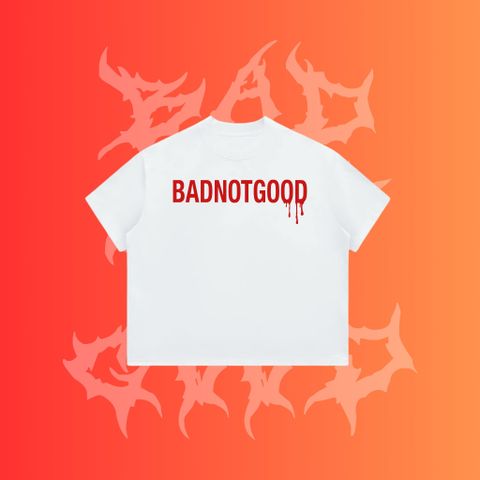  [COTTON KHÔ] ÁO THUN BADNOTGOOD “ BADNOTGOOD BLOOD“ 100% COTTON KHÔ VINTAGE  FORM BOXY 