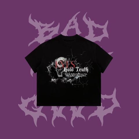  [ PREMIUM COTTON ] ÁO THUN BADNOTGOOD “ HOLD TRUTH “ 100% COTTON PREMIUM  FORM BOXY 