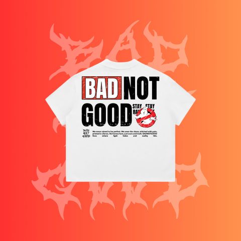  [COTTON KHÔ] ÁO THUN BADNOTGOOD “STAY “ 100% COTTON KHÔ VINTAGE  FORM BOXY 