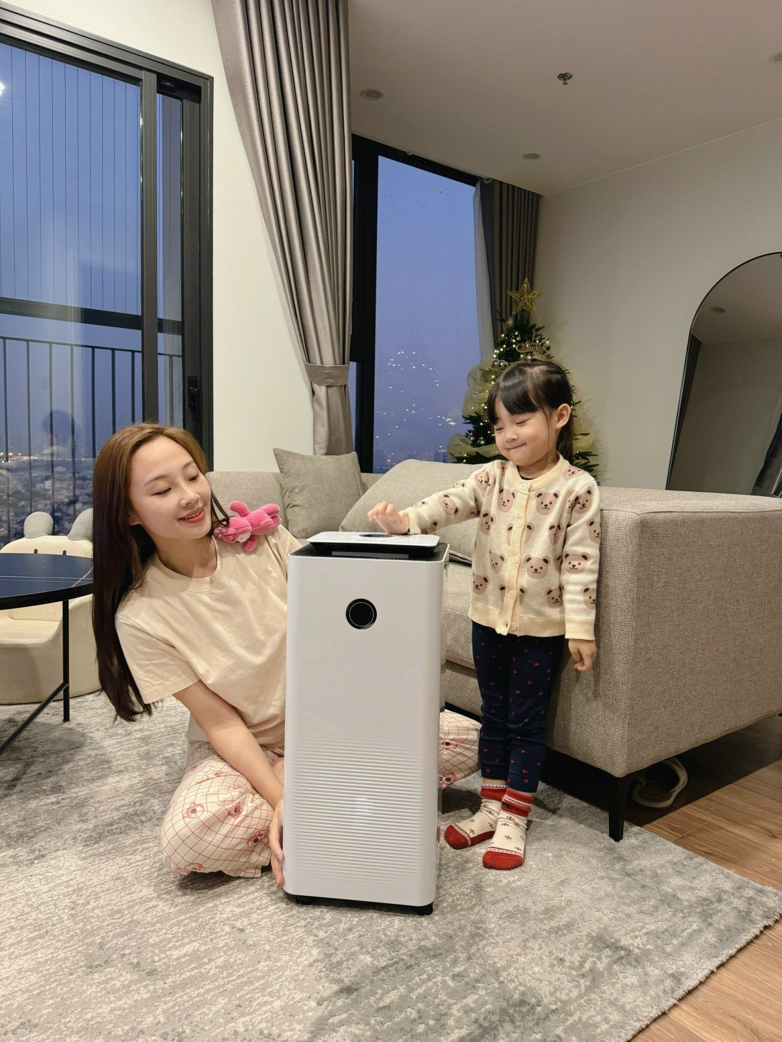  Máy hút ẩm kèm lọc không khí Estilo 3in1 Hàn Quốc 