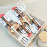  Set 7 dụng cụ nấu ăn Silicon Wagensteiger 