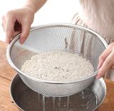  Set bát trộn và rổ lưới thép không gỉ Wagensteiger 