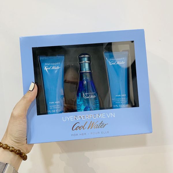  Gift Set Davidoff Cool Water 