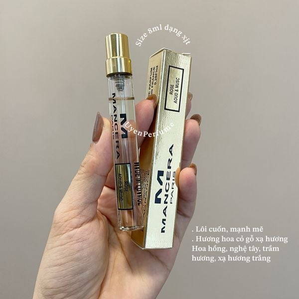  Mancera Rose Aoud & Musc 8ml 