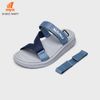 Giày Sandal Nữ  quai chéo đế bệt Nanu 08 Light blue