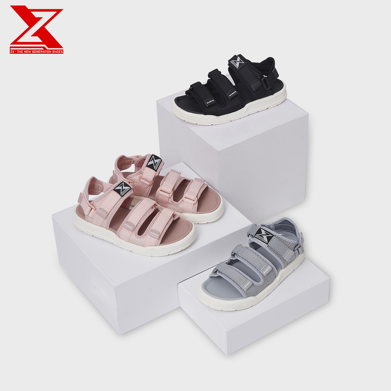【代引き不可】 quai 3 ZX Unisex Sandal đế Myn Giày – Meta The - 3120 bệt その他