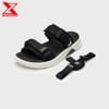 Sandal Nam Nữ quai ngang đế bệt ZX 2714 Black White và All Black