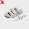 Sandal Nam Nữ quai ngang đế bệt ZX 3715 - Light Cream