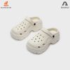 Dép sandal sục quai ngang đế cao Nữ Nanu Aqua W18