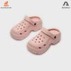 Dép sandal sục quai ngang đế cao Nữ Nanu Aqua W18
