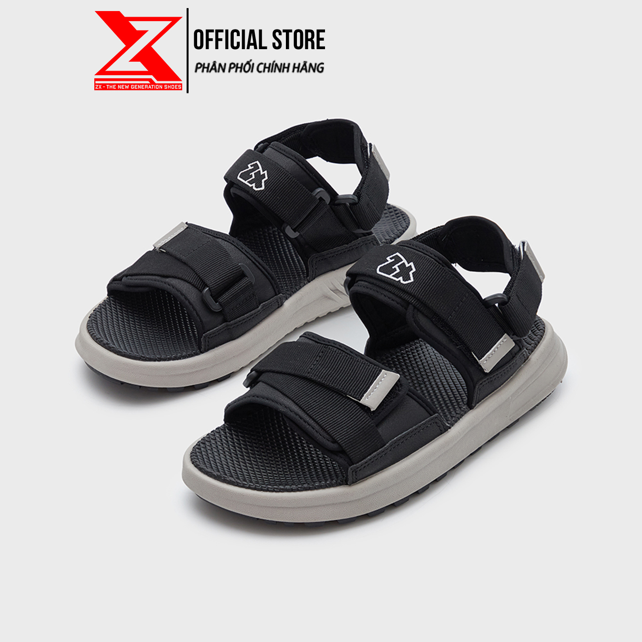 Hoàng Vũ Sandal Nam Nữ quai ngang đế bệt ZX 2714 Color – Giày Myn