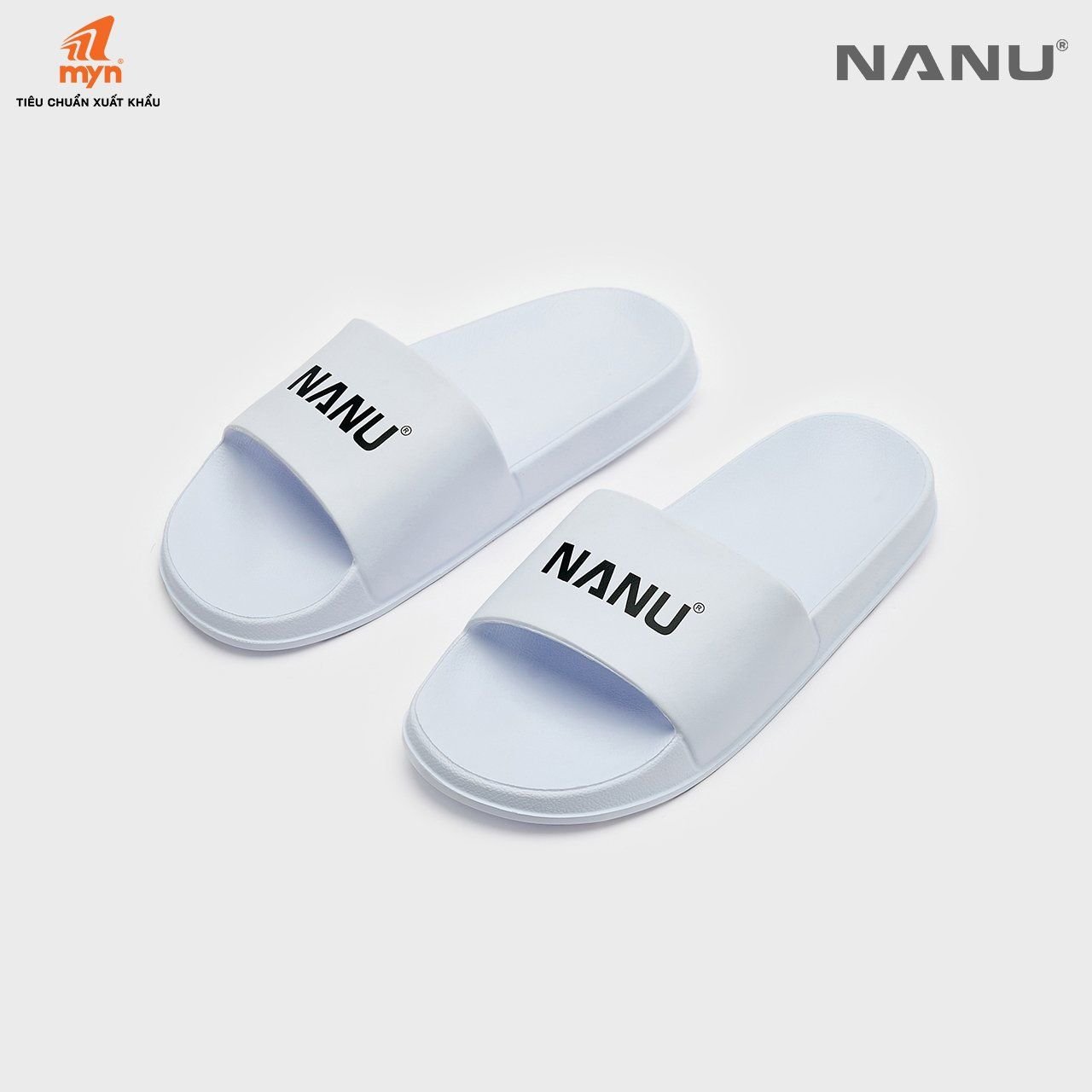 Dép quai ngang Nam Nanu Aqua W19 màu Basic