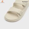 Dép Nữ quai ngang đính khóa Nanu Aqua W21