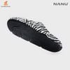 Dép sục quai ngang Nam Nanu Aqua W03 Họa tiết Zebra Edition