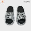 Dép sục quai ngang Nam Nanu Aqua W03 Họa tiết Zebra Edition