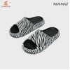 Dép sục quai ngang Nam Nanu Aqua W03 Họa tiết Zebra Edition