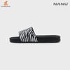 Dép quai ngang Nam Nanu Aqua W19  - Phiên bản Ngựa vằn