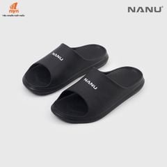Dép quai ngang bản to Nam Nanu Aqua W20 - Black