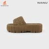 Dép Nữ đế cao quai ngang Nanu Aqua W26