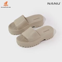 Dép Nữ đế cao quai ngang Nanu Aqua W27