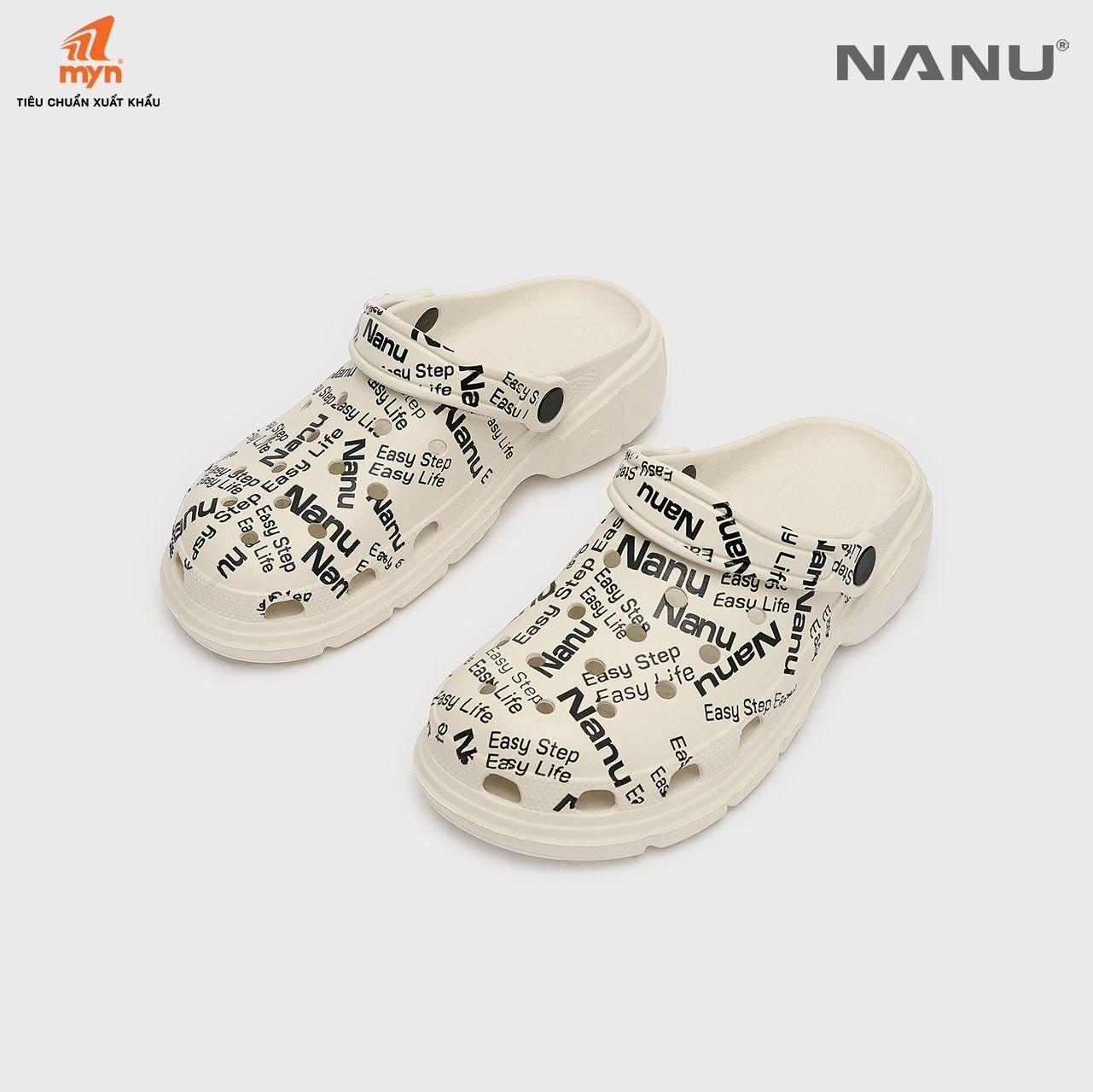 Dép sục Nữ Nanu Aqua W02 Họa tiết Esel Edition