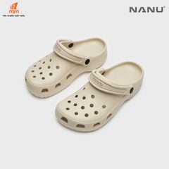 Dép sandal sục đế bệt nam nữ Nanu W22