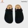 Dép da Nanu Thiết kế Tối giản Form bít mũi Lemini - 1