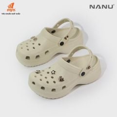 Dép sandal sục đế cao Nữ Nanu Aqua W25