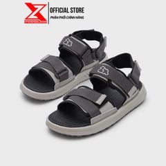 Sandal Nam Nữ quai ngang đế bệt ZX META 2822  Black White và All Black