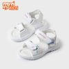 A Giày Sandal Trẻ em cho bé gái 2 quai dán Kento 3638-23 Trắng