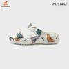 Dép sục Nữ đế chunky Nanu Aqua W11 Butterfly