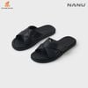 Dép da nam Nanu Thiết kế quai chéo tối giản MM18